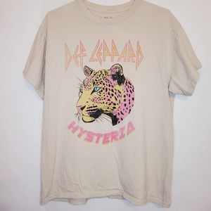 Def Leppard Hysteria band tshirt